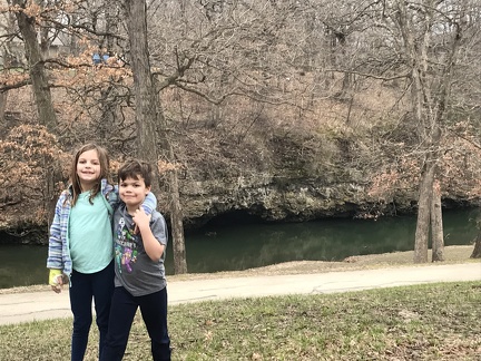 Playing at Duck Creek Near Our House1